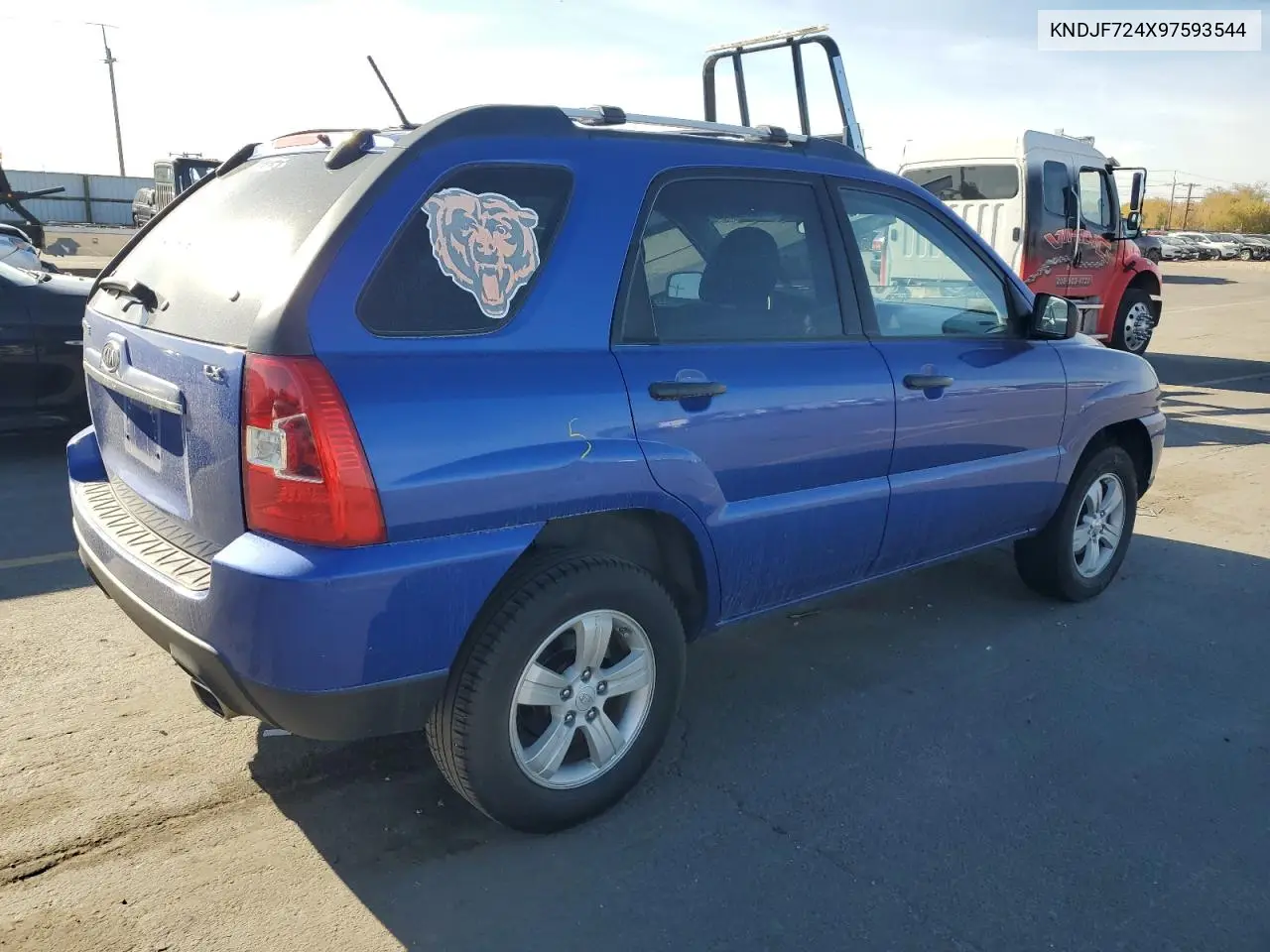 KNDJF724X97593544 2009 Kia Sportage Lx