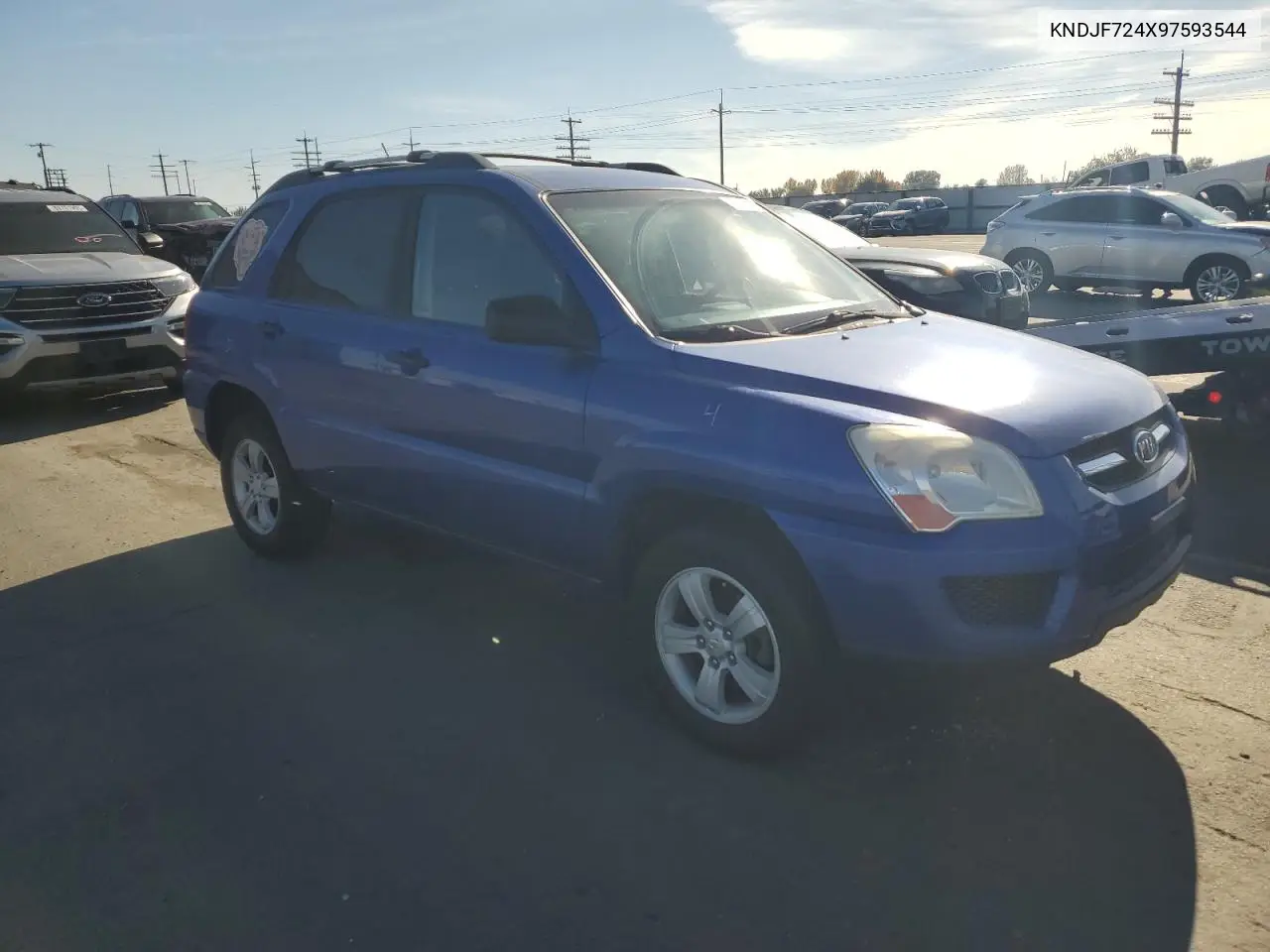 KNDJF724X97593544 2009 Kia Sportage Lx