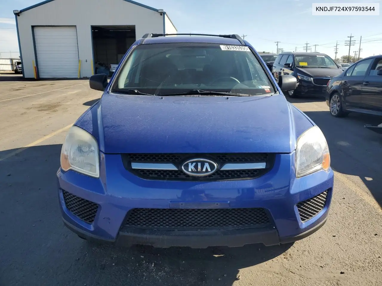 KNDJF724X97593544 2009 Kia Sportage Lx