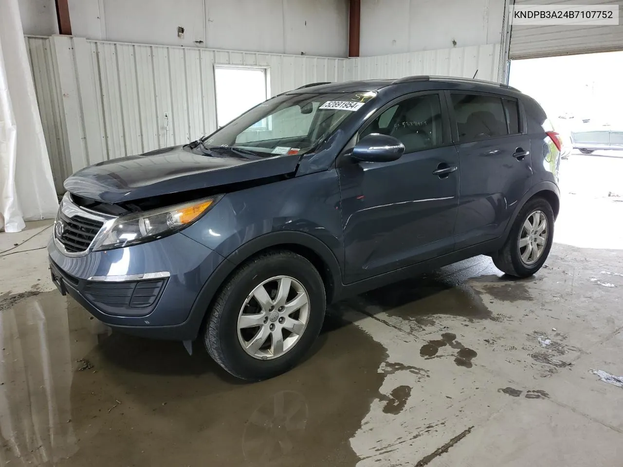 KNDPB3A24B7107752 2011 Kia Sportage Lx