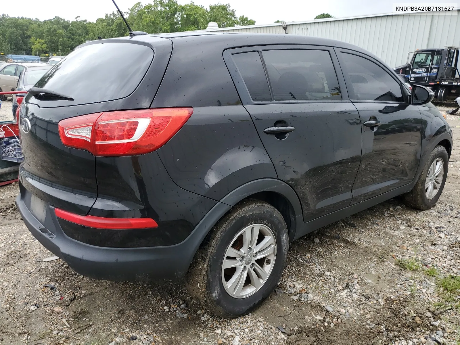 2011 Kia Sportage Lx VIN: KNDPB3A20B7131627 Lot: 65819774