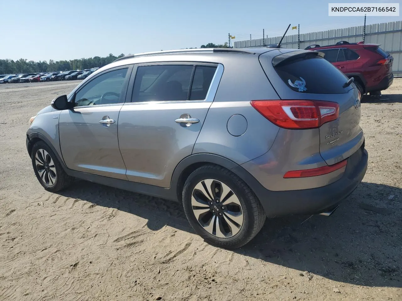 2011 Kia Sportage Ex VIN: KNDPCCA62B7166542 Lot: 68011414