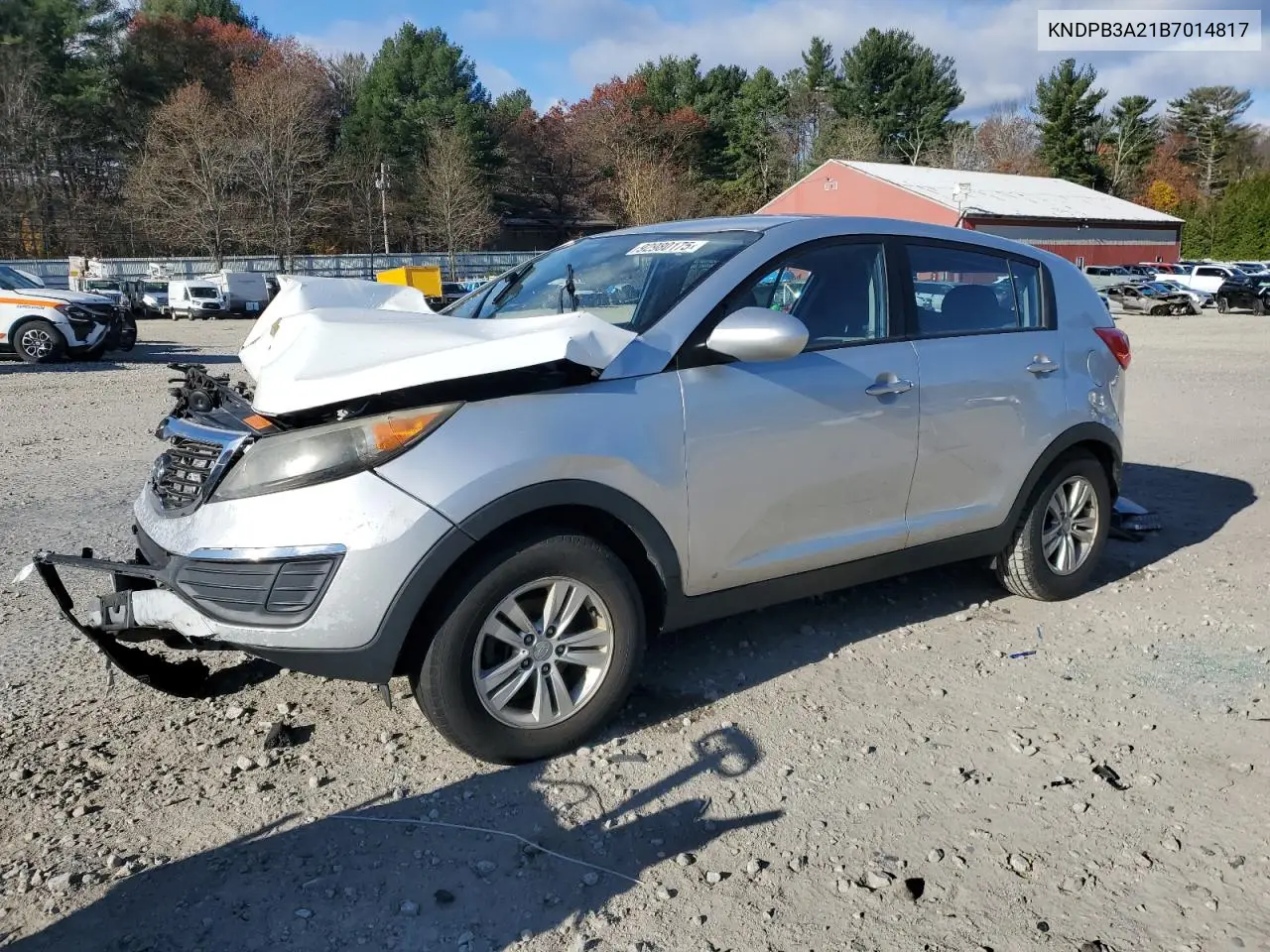 KNDPB3A21B7014817 2011 Kia Sportage Lx