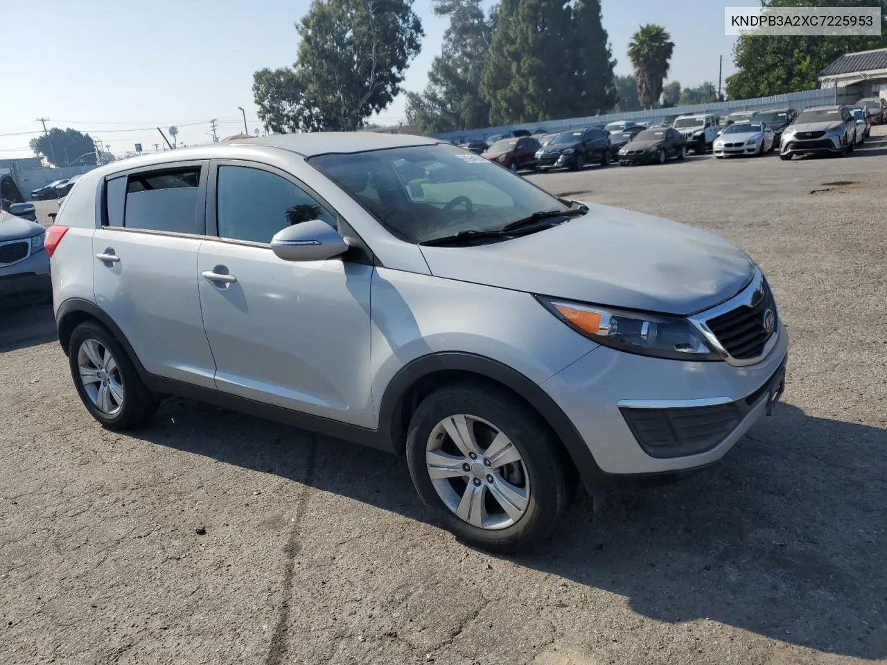 2012 Kia Sportage Base VIN: KNDPB3A2XC7225953 Lot: 61944254