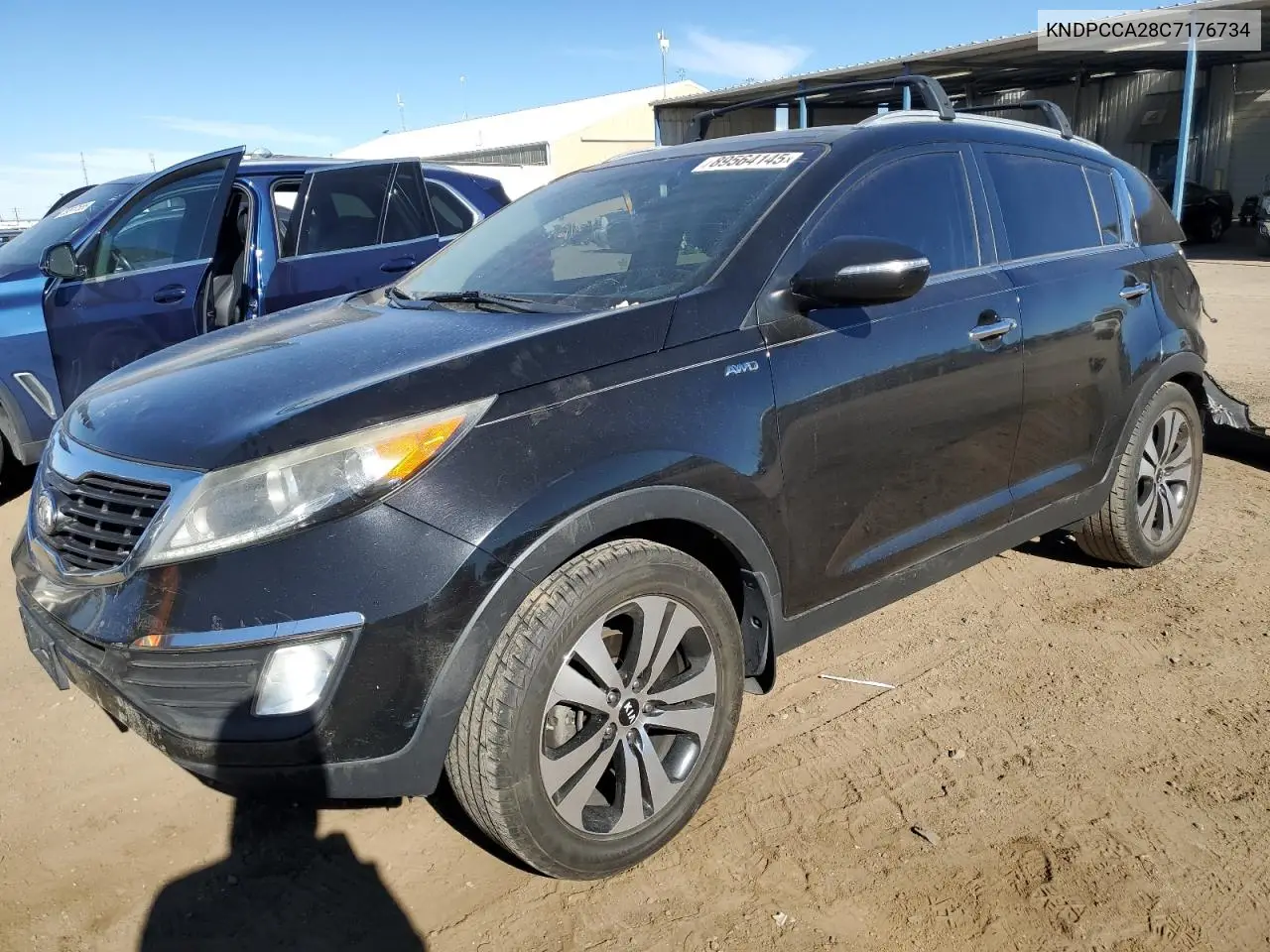 KNDPCCA28C7176734 2012 Kia Sportage Ex