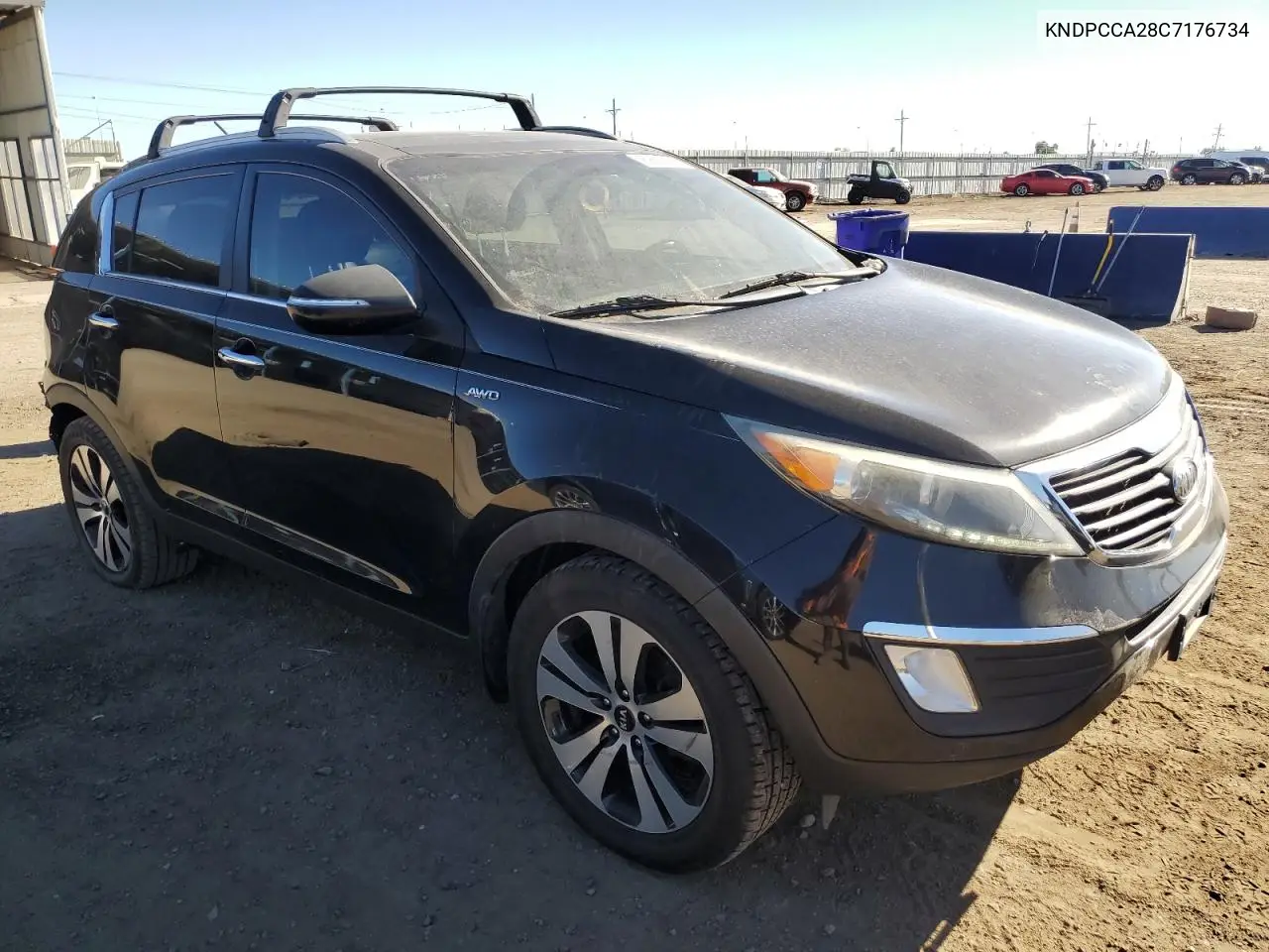 KNDPCCA28C7176734 2012 Kia Sportage Ex