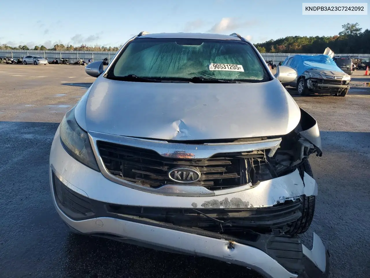 KNDPB3A23C7242092 2012 Kia Sportage Base