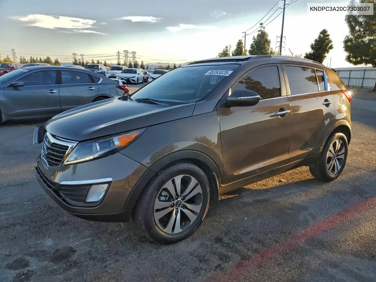 KNDPC3A20C7303007 2012 Kia Sportage Ex
