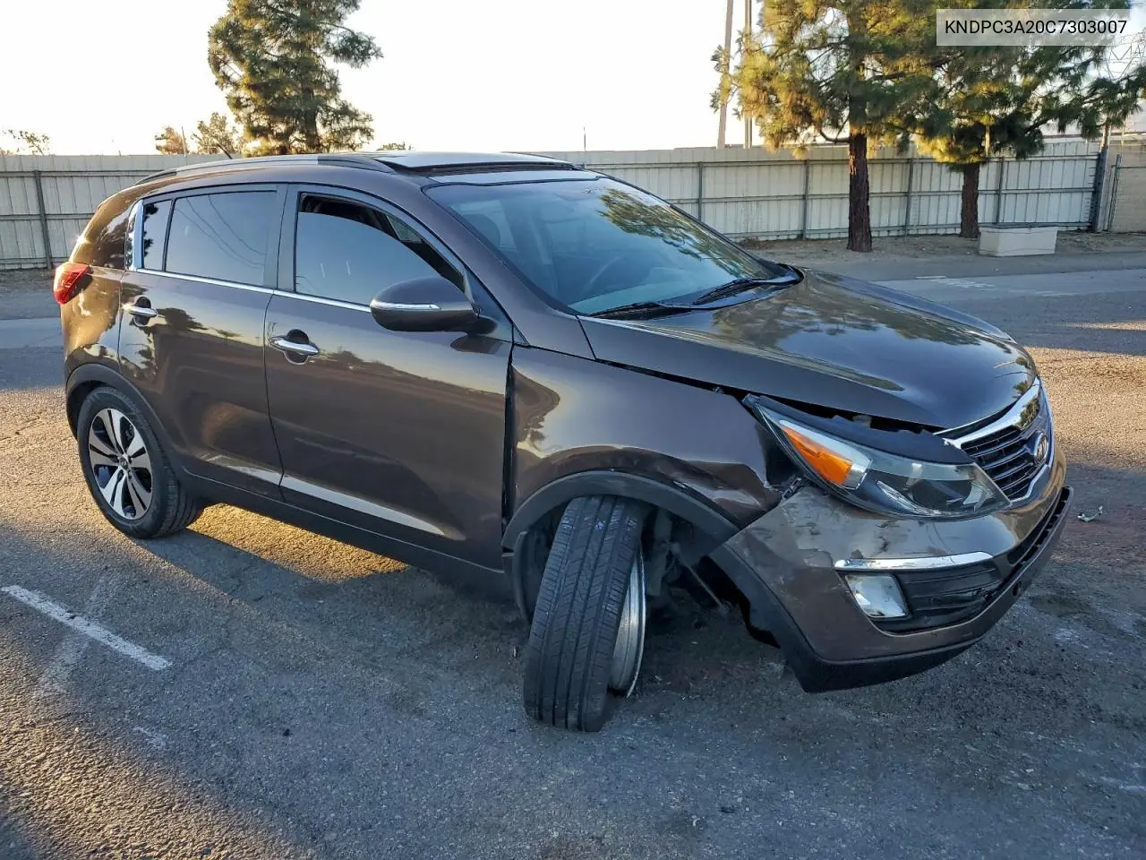 KNDPC3A20C7303007 2012 Kia Sportage Ex