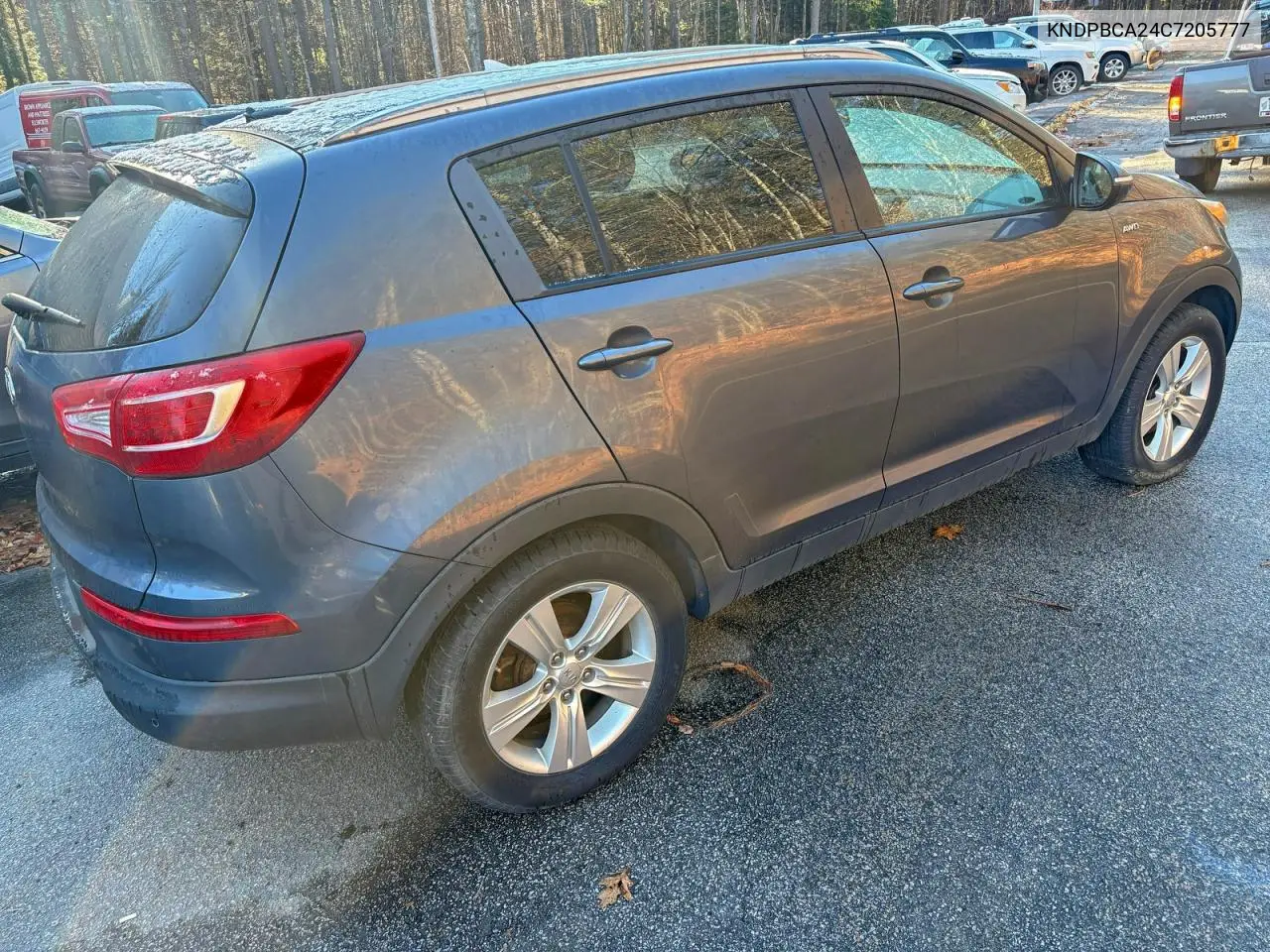 KNDPBCA24C7205777 2012 Kia Sportage Lx