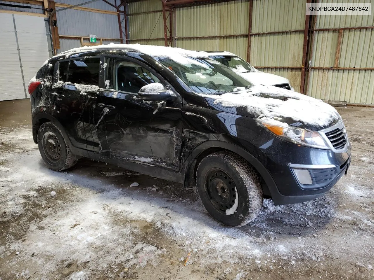 2013 Kia Sportage Lx VIN: KNDPBCA24D7487842 Lot: 39290664