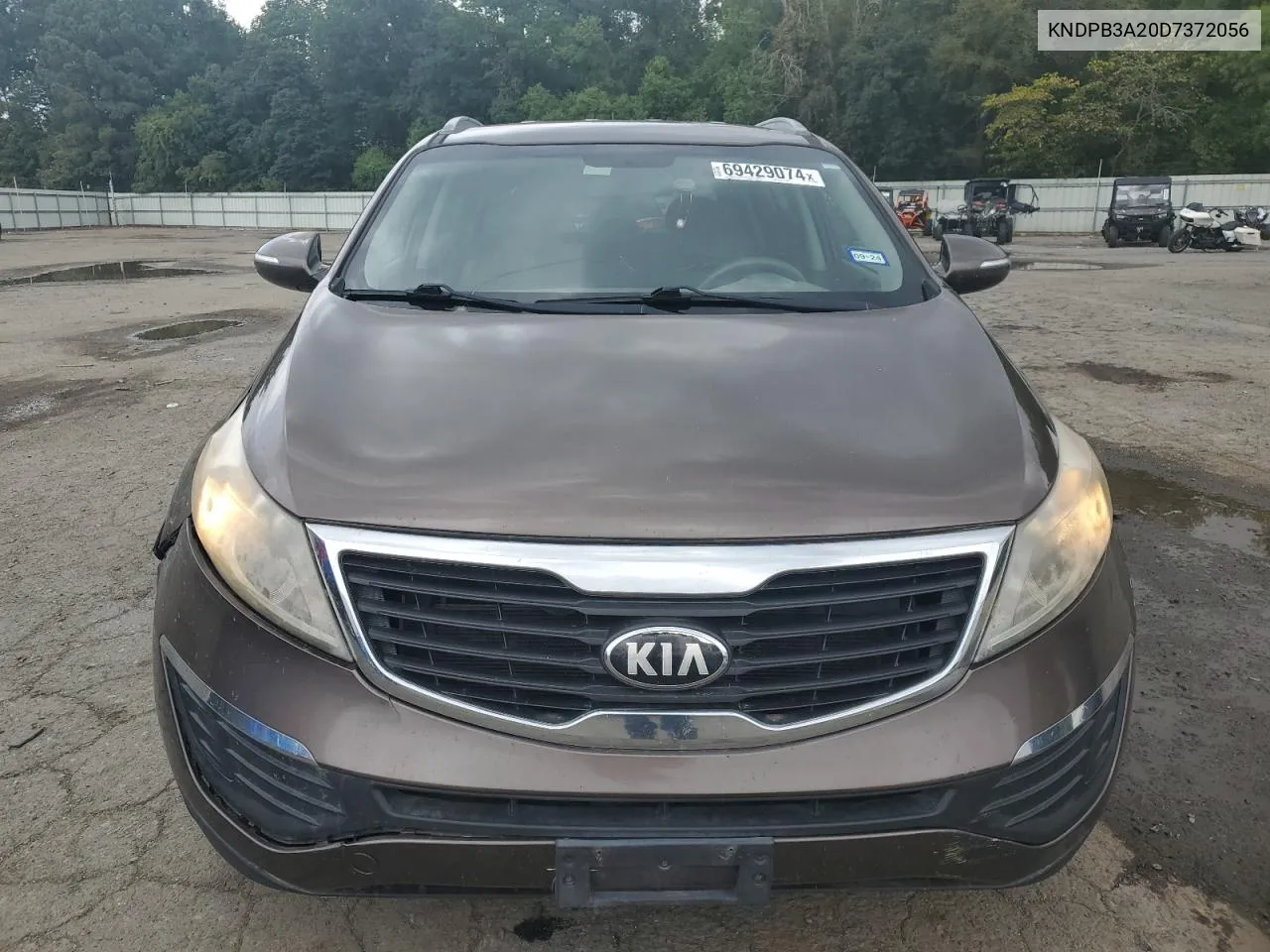 2013 Kia Sportage Base VIN: KNDPB3A20D7372056 Lot: 69429074