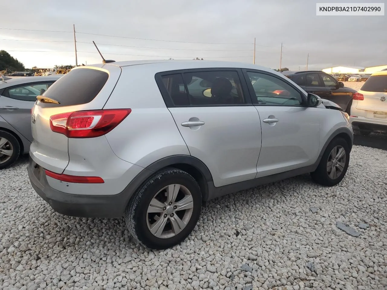 2013 Kia Sportage Base VIN: KNDPB3A21D7402990 Lot: 70850014