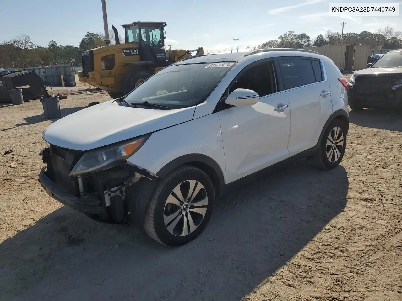 KNDPC3A23D7440749 2013 Kia Sportage Ex