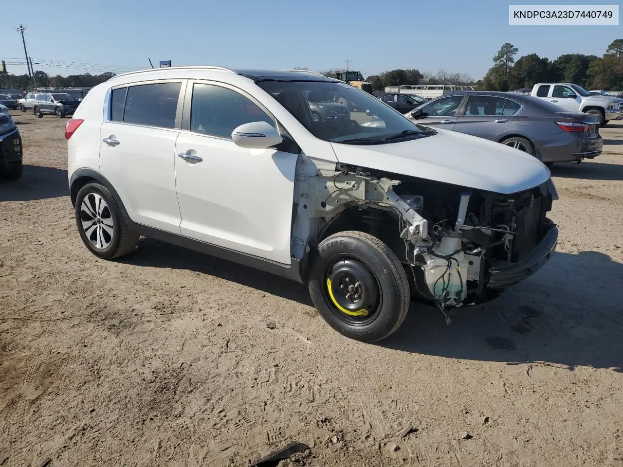 KNDPC3A23D7440749 2013 Kia Sportage Ex