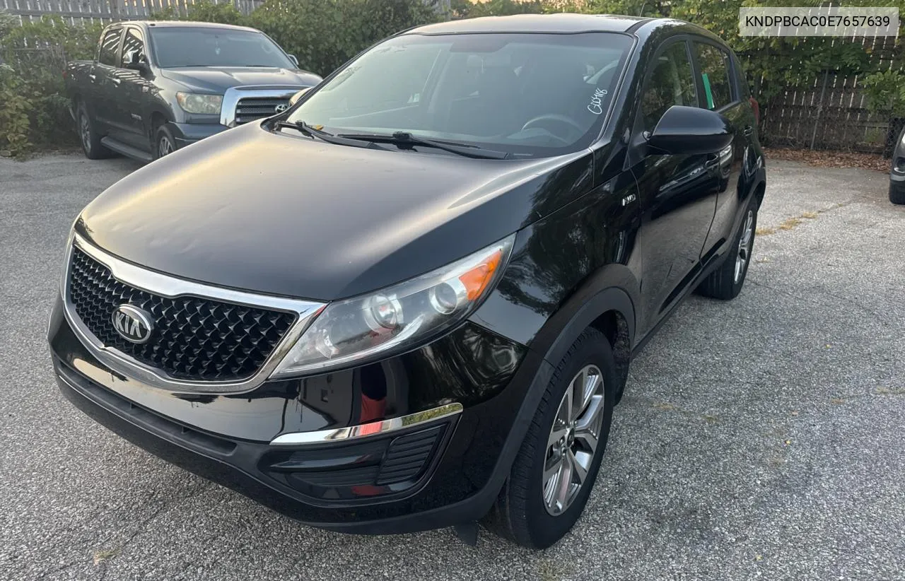 KNDPBCAC0E7657639 2014 Kia Sportage Lx