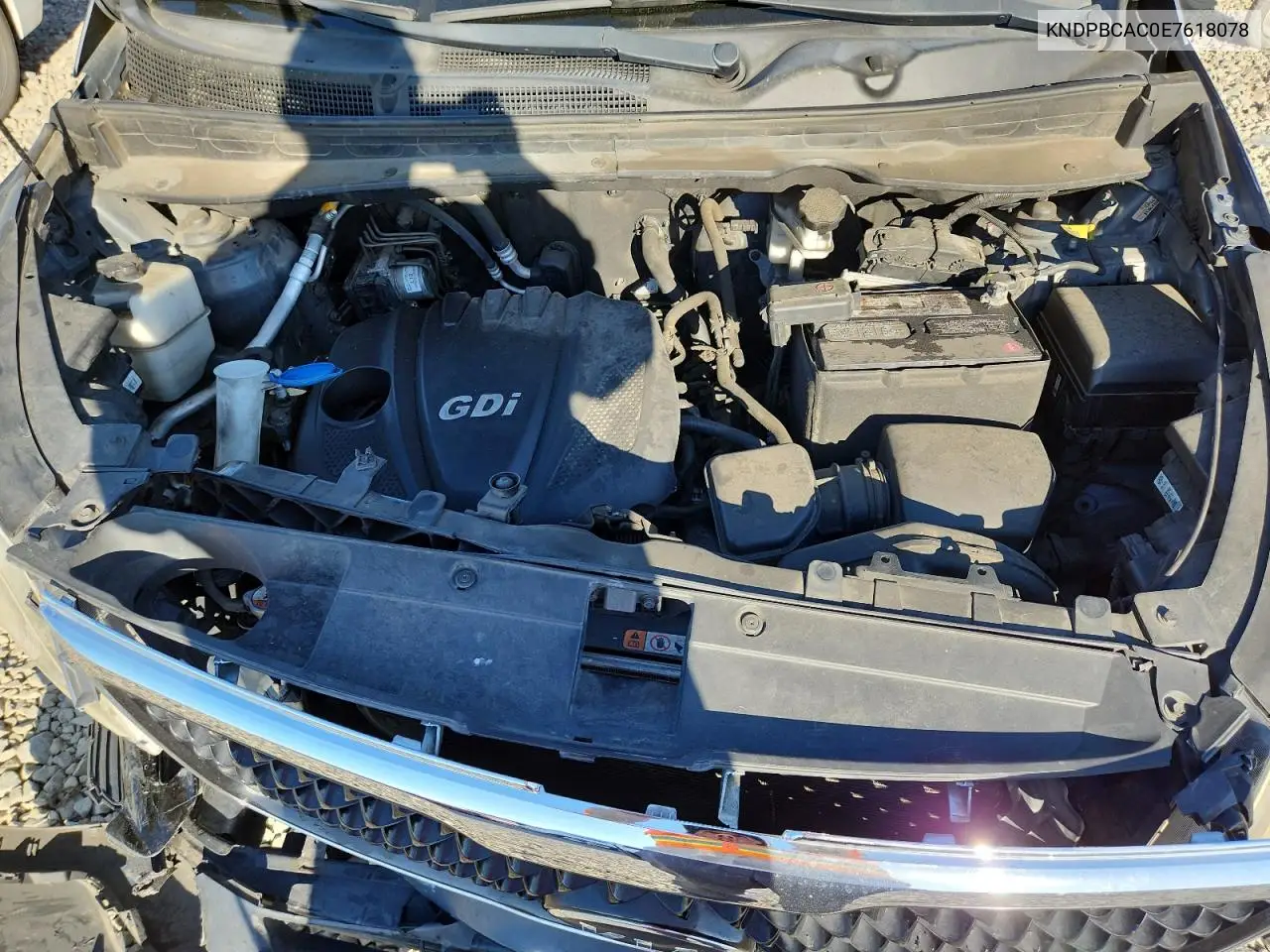 KNDPBCAC0E7618078 2014 Kia Sportage Lx