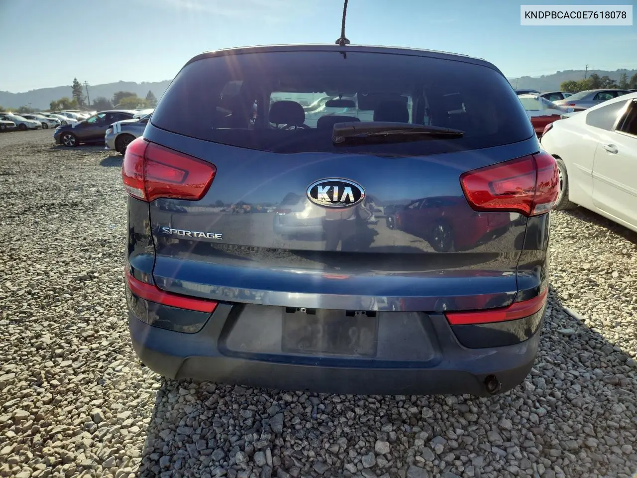 KNDPBCAC0E7618078 2014 Kia Sportage Lx