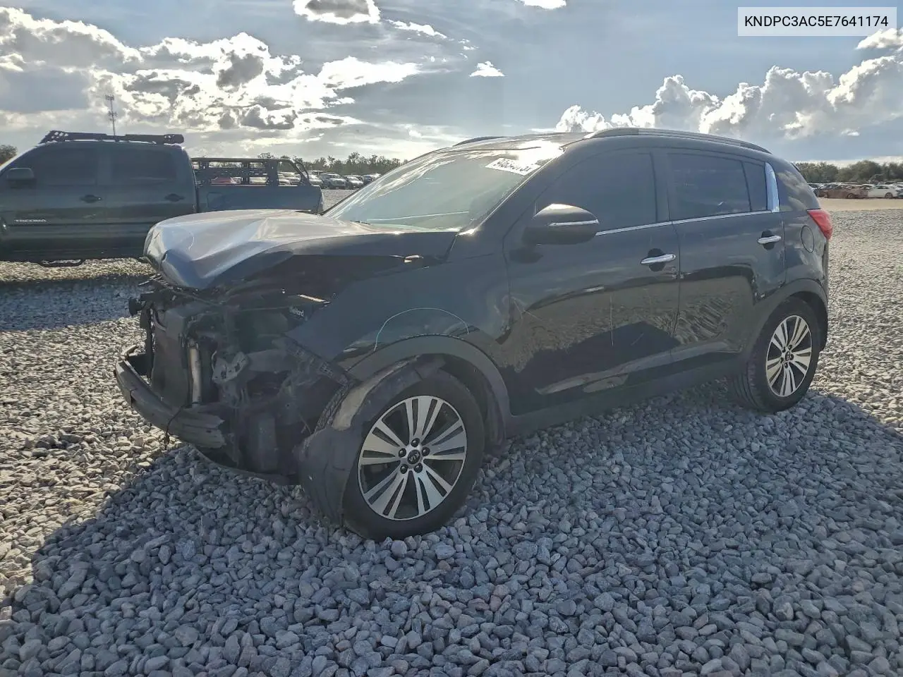 KNDPC3AC5E7641174 2014 Kia Sportage Ex
