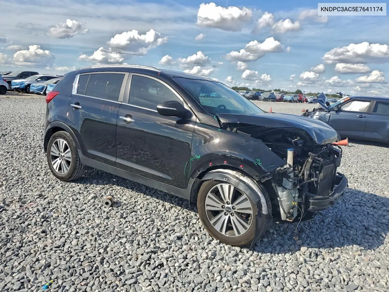 KNDPC3AC5E7641174 2014 Kia Sportage Ex