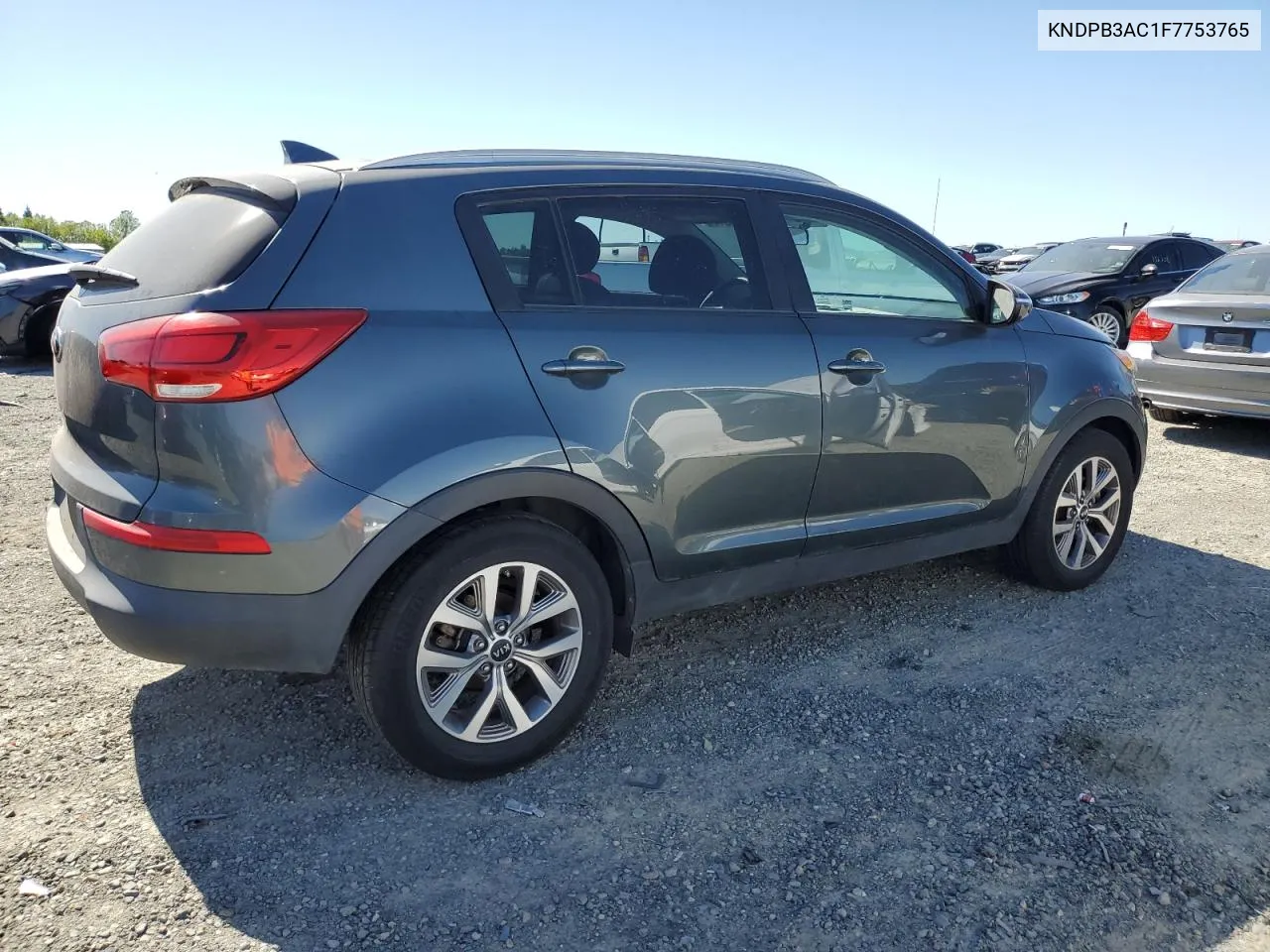 2015 Kia Sportage Lx VIN: KNDPB3AC1F7753765 Lot: 54253314