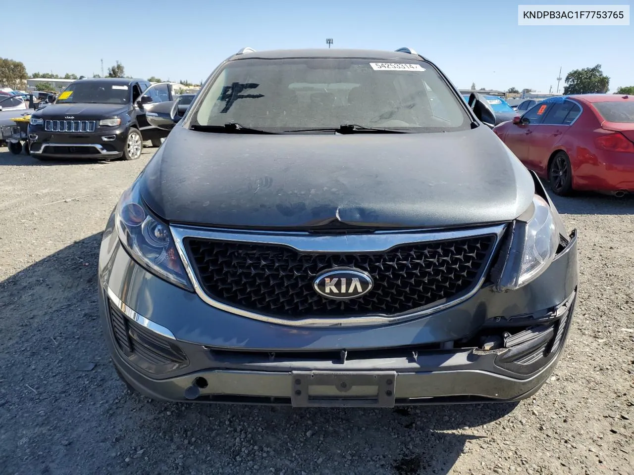 KNDPB3AC1F7753765 2015 Kia Sportage Lx