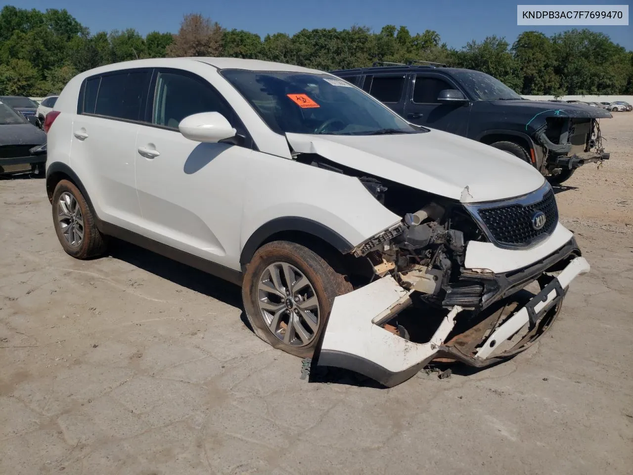 2015 Kia Sportage Lx VIN: KNDPB3AC7F7699470 Lot: 70773664