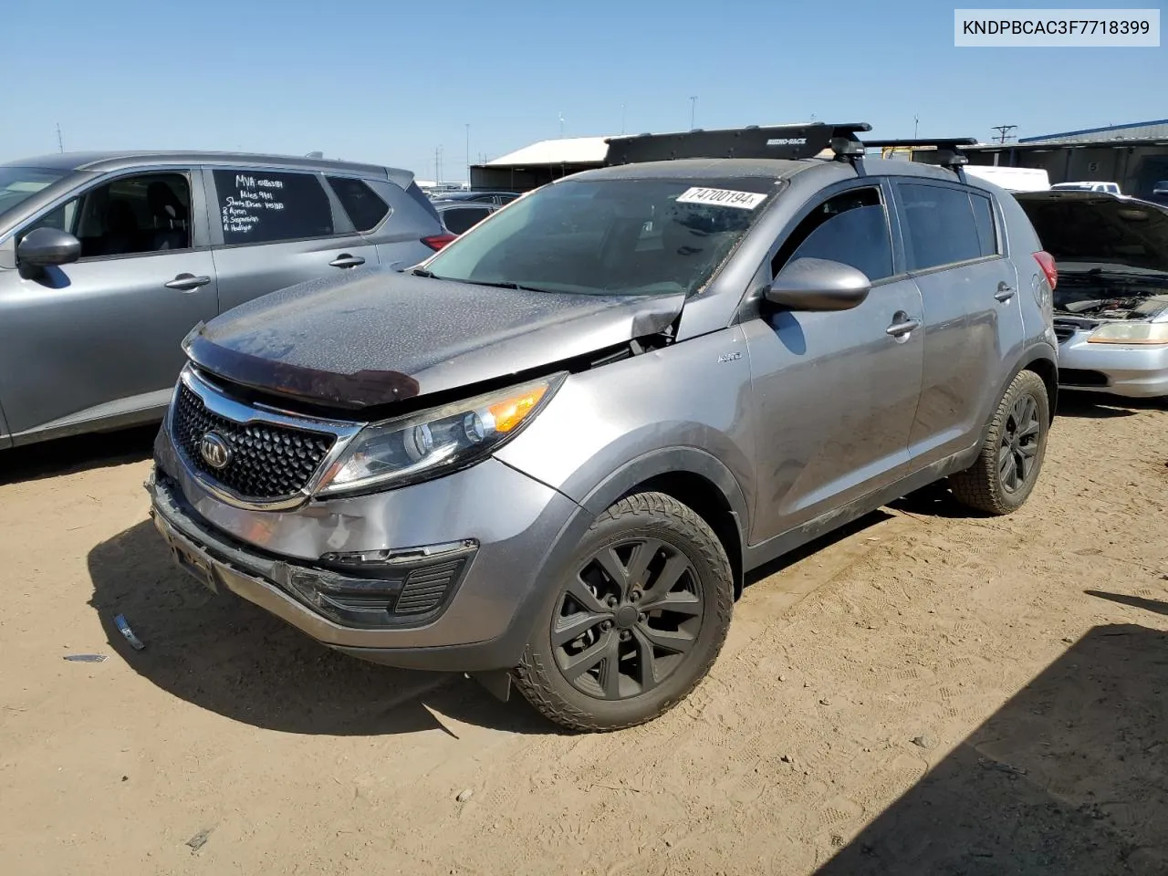 KNDPBCAC3F7718399 2015 Kia Sportage Lx