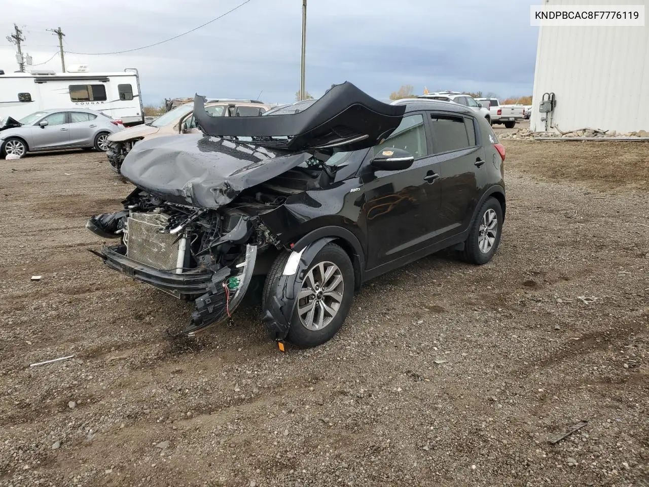 KNDPBCAC8F7776119 2015 Kia Sportage Lx
