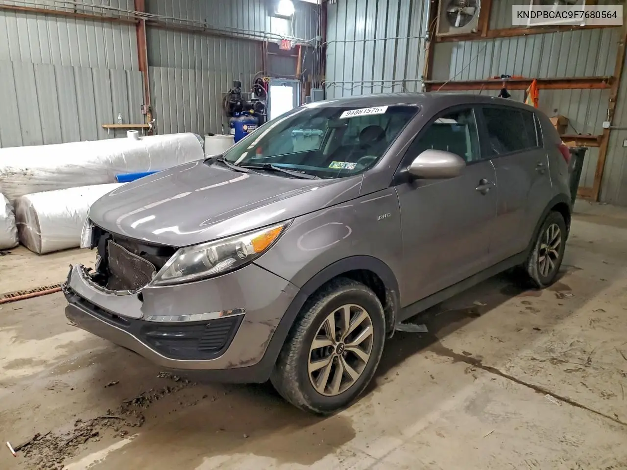 KNDPBCAC9F7680564 2015 Kia Sportage Lx