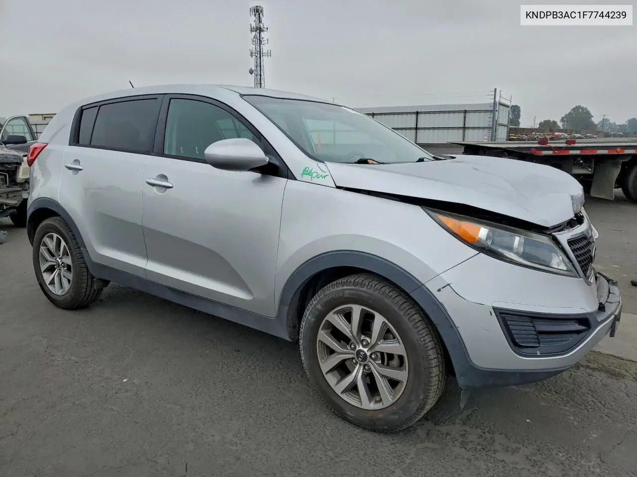 KNDPB3AC1F7744239 2015 Kia Sportage Lx