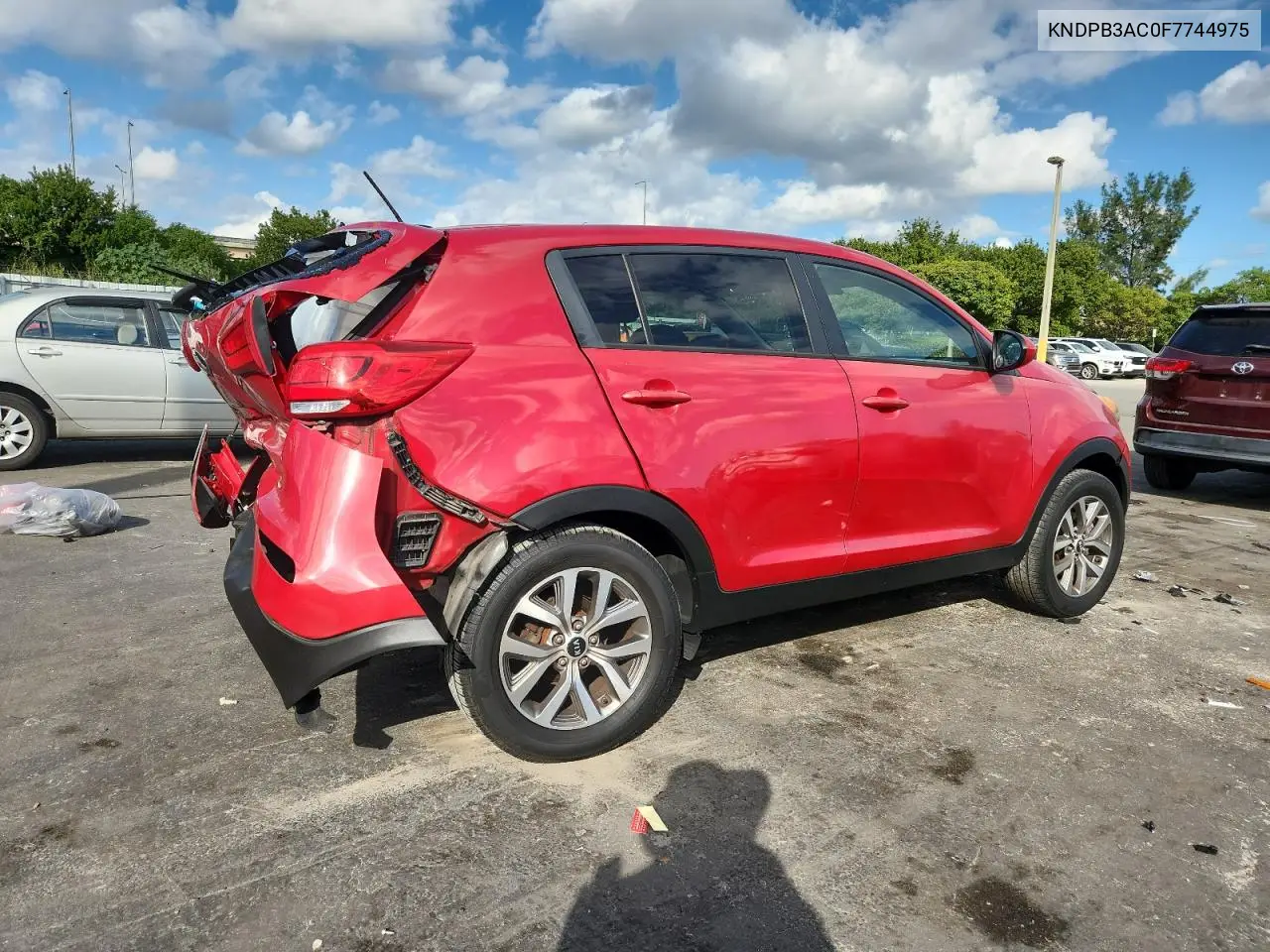 KNDPB3AC0F7744975 2015 Kia Sportage Lx