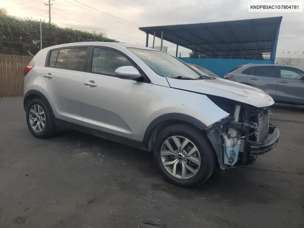 KNDPB3AC1G7804781 2016 Kia Sportage Lx