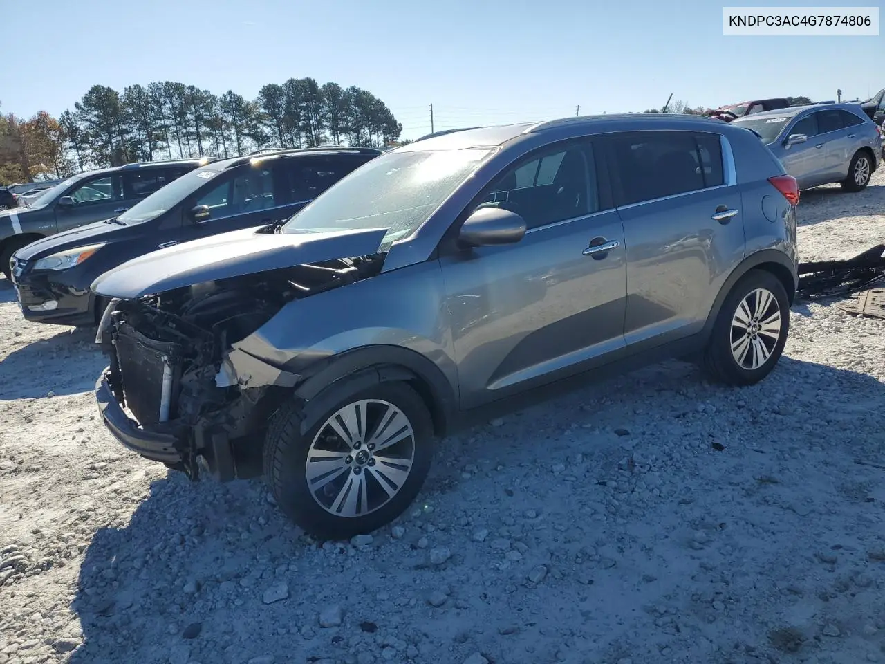 KNDPC3AC4G7874806 2016 Kia Sportage Ex