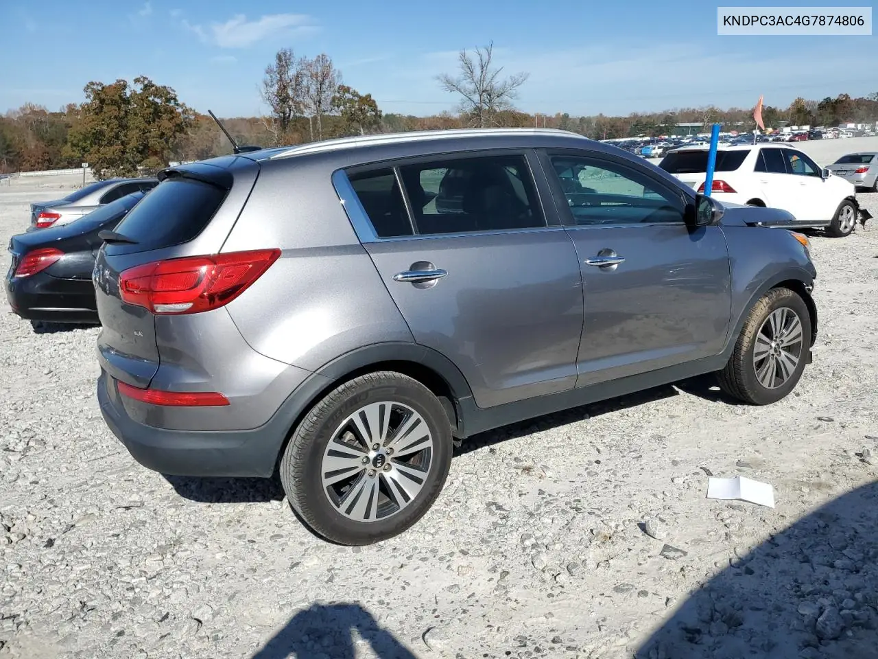 KNDPC3AC4G7874806 2016 Kia Sportage Ex