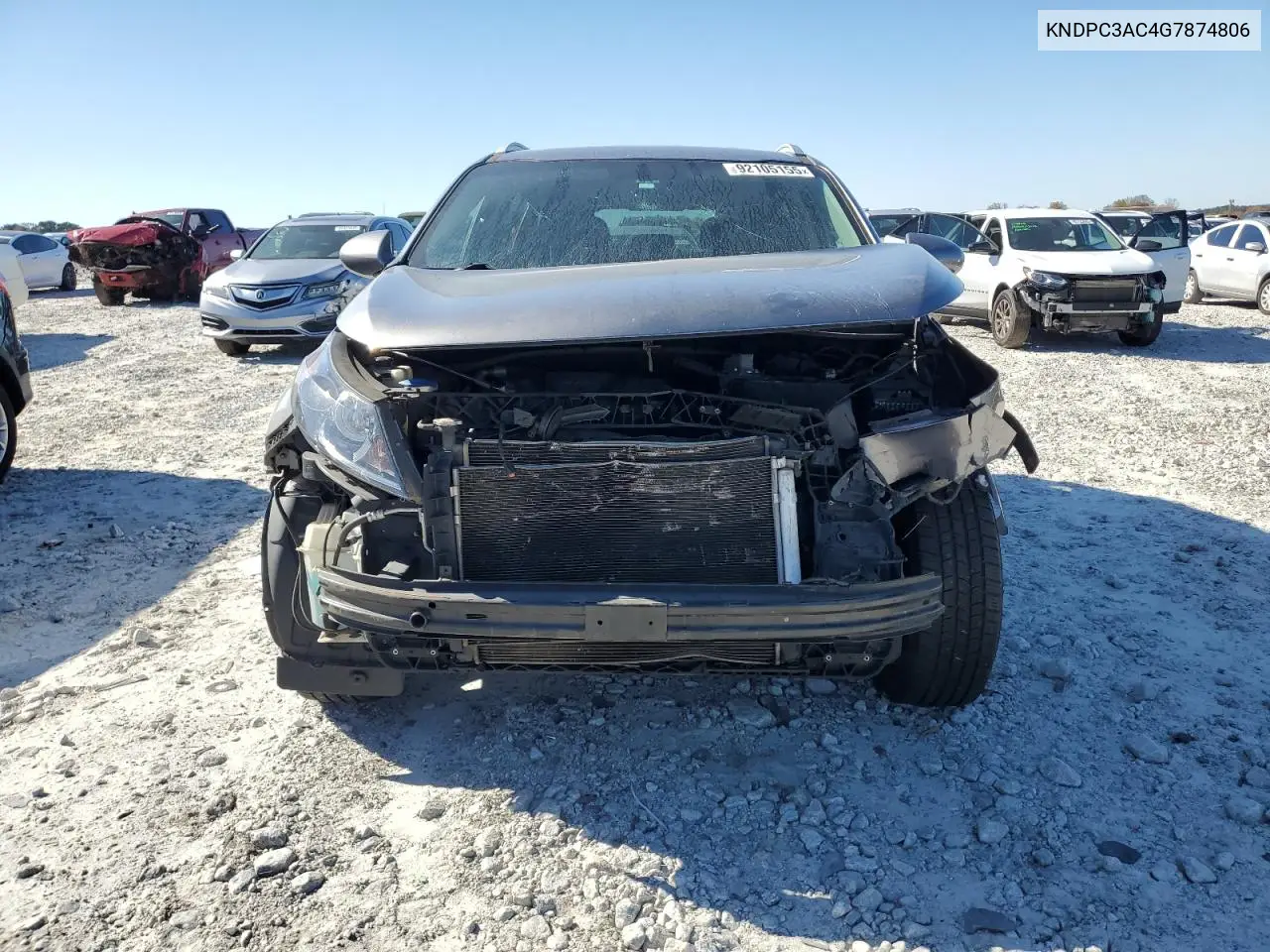 KNDPC3AC4G7874806 2016 Kia Sportage Ex