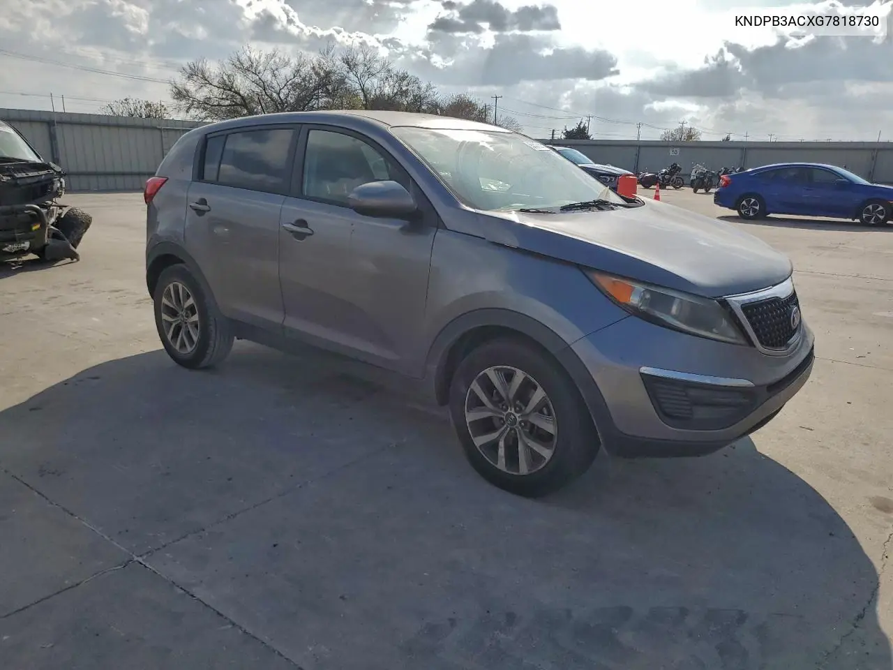 KNDPB3ACXG7818730 2016 Kia Sportage Lx