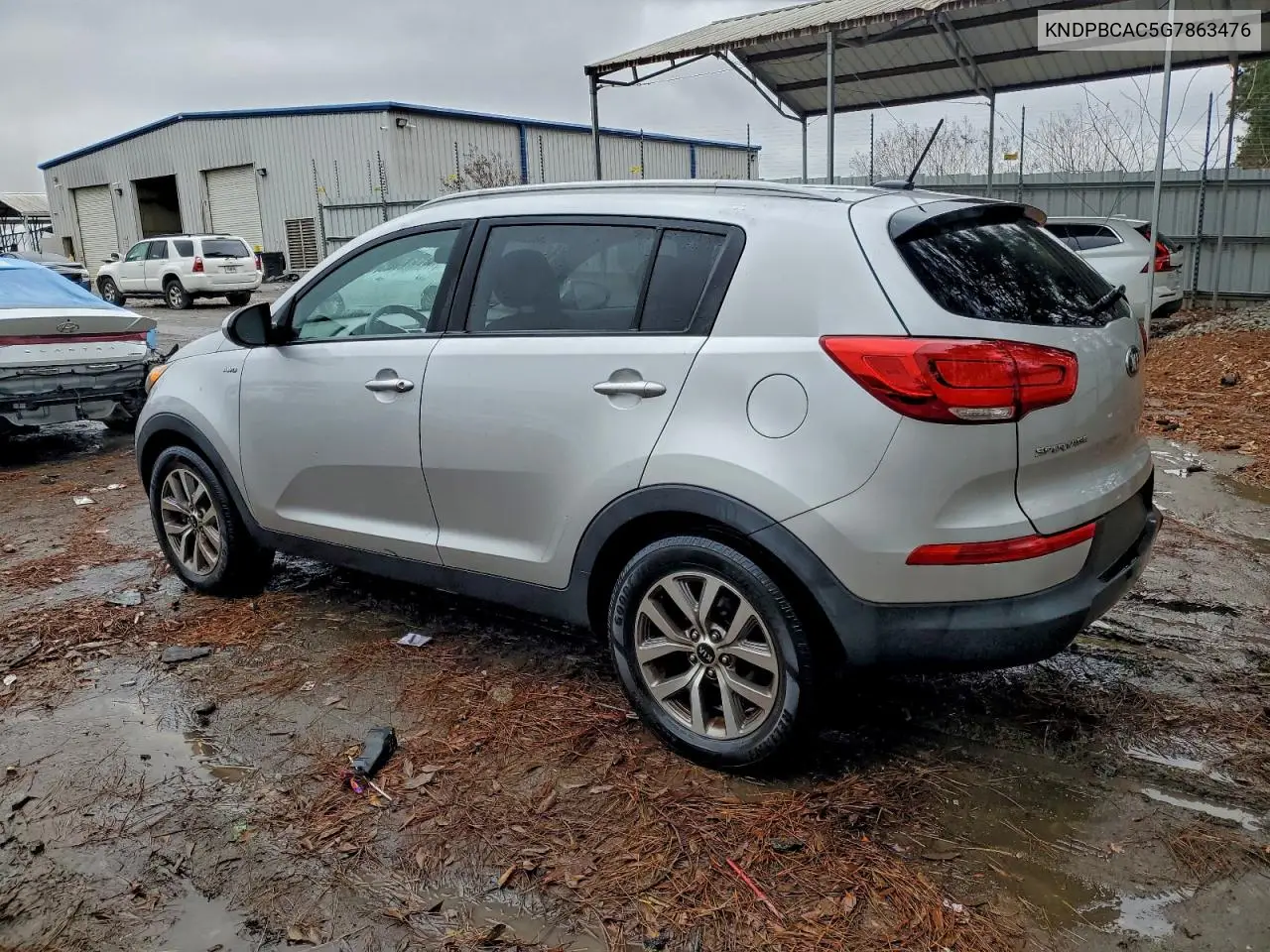 KNDPBCAC5G7863476 2016 Kia Sportage Lx