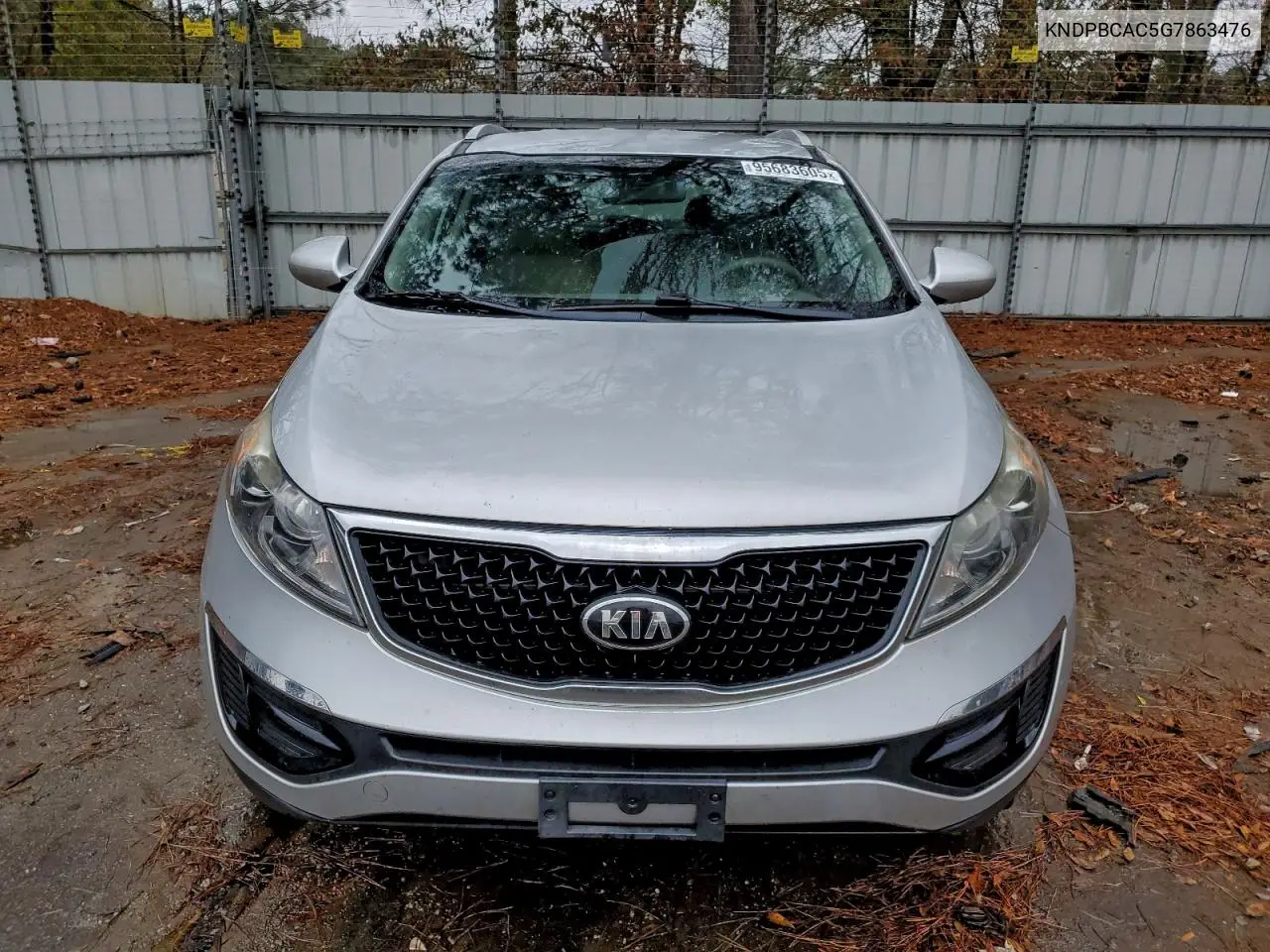 KNDPBCAC5G7863476 2016 Kia Sportage Lx