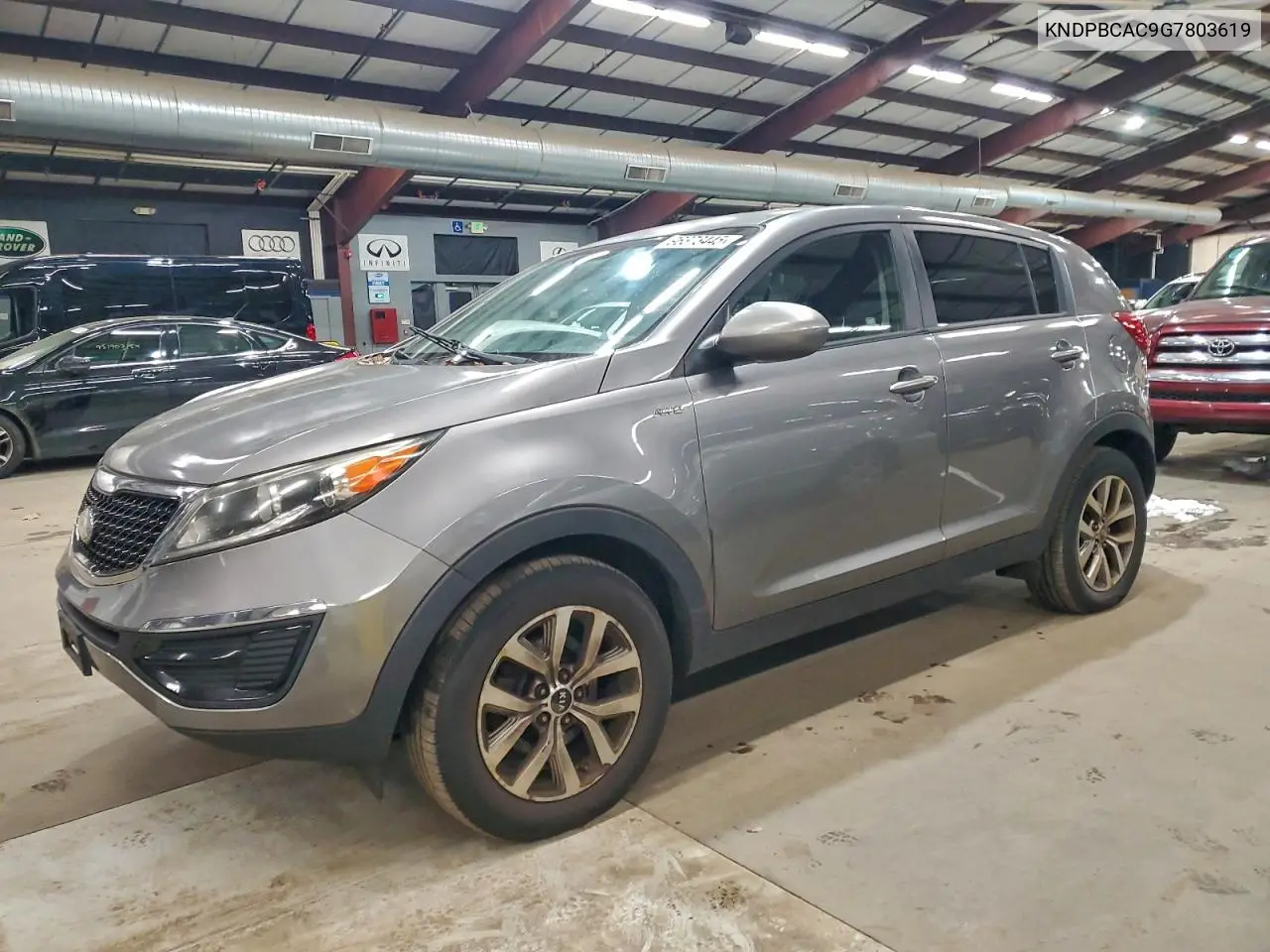 KNDPBCAC9G7803619 2016 Kia Sportage Lx