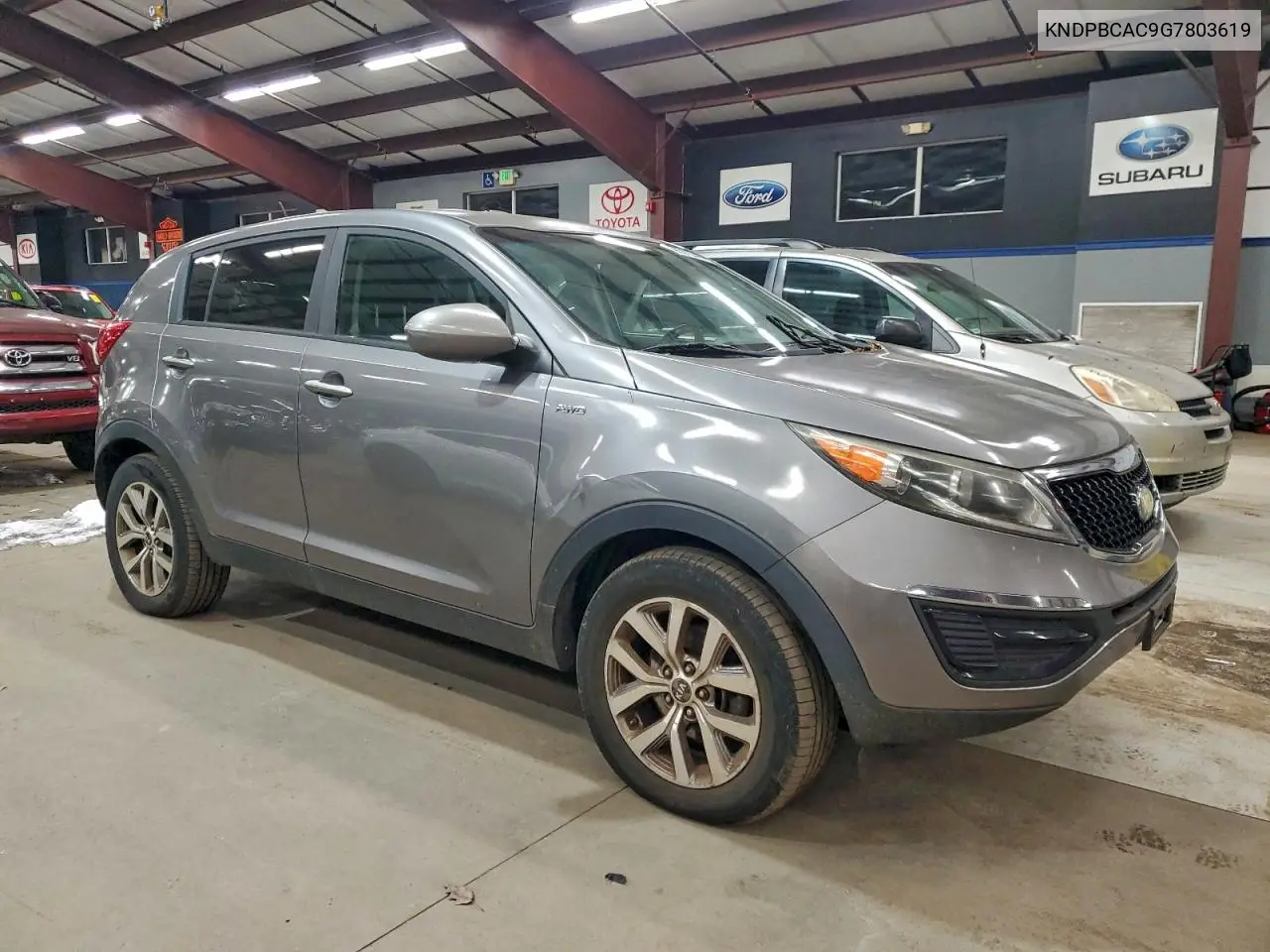 KNDPBCAC9G7803619 2016 Kia Sportage Lx