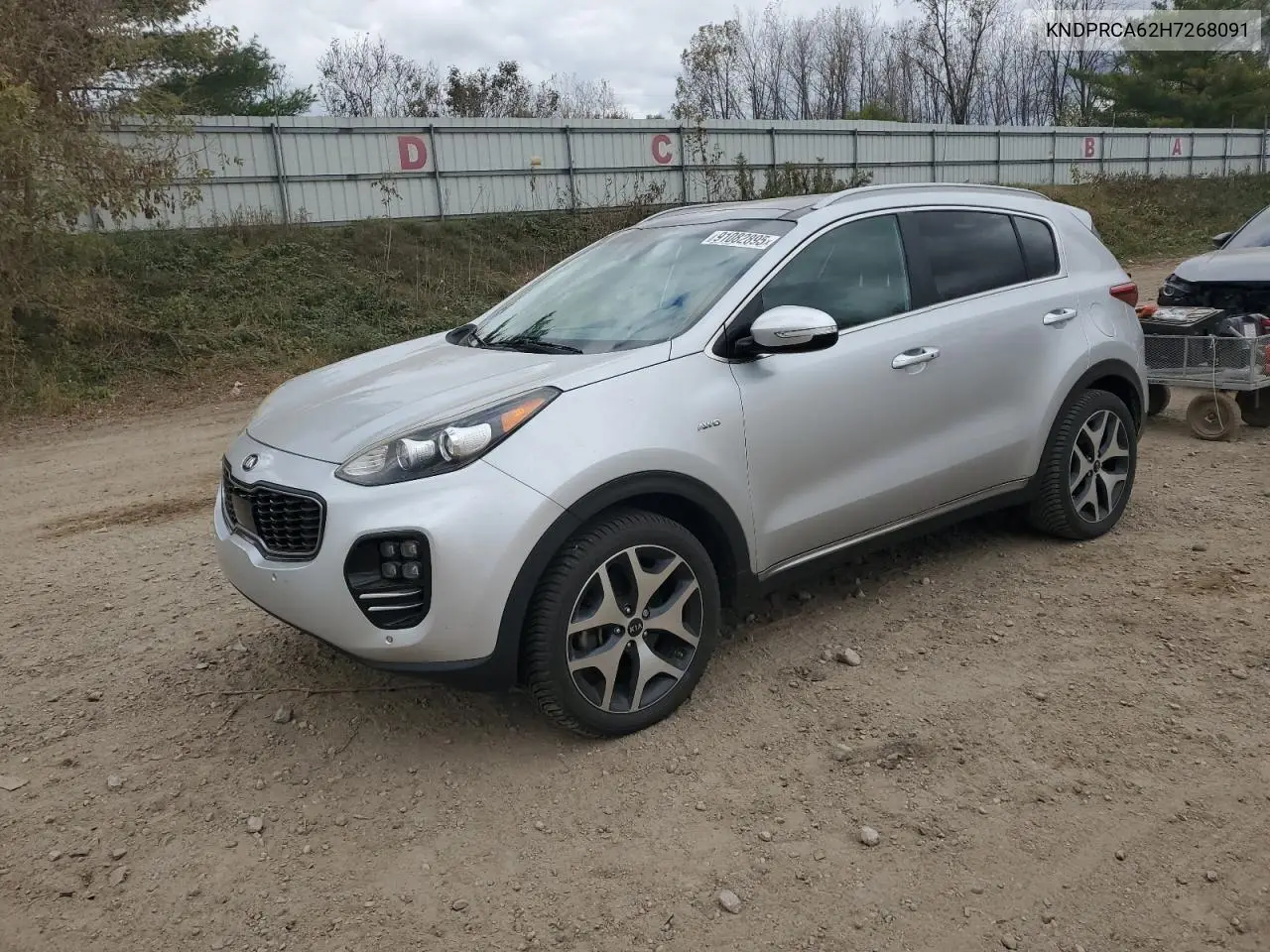 KNDPRCA62H7268091 2017 Kia Sportage Sx