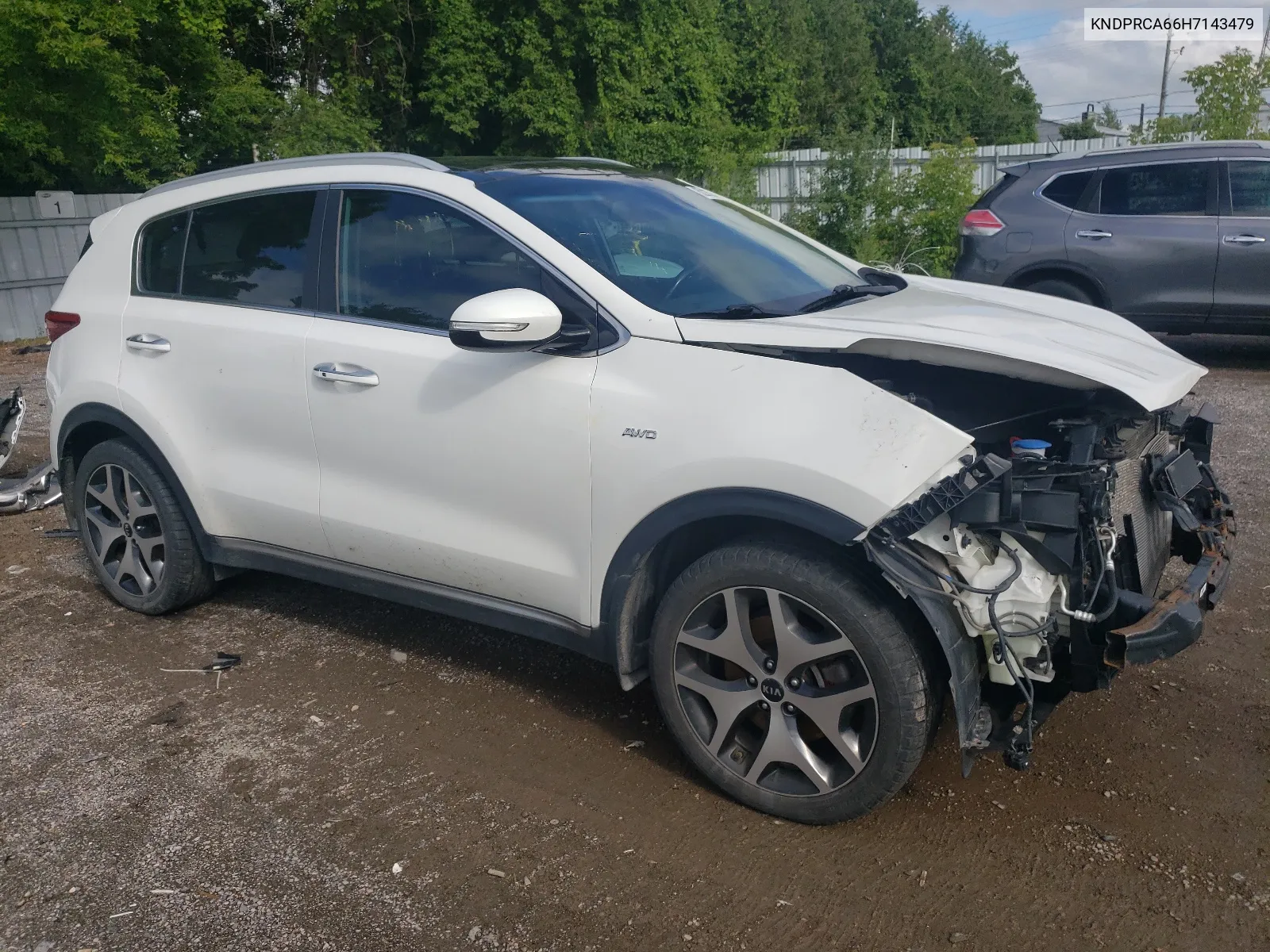 KNDPRCA66H7143479 2017 Kia Sportage Sx