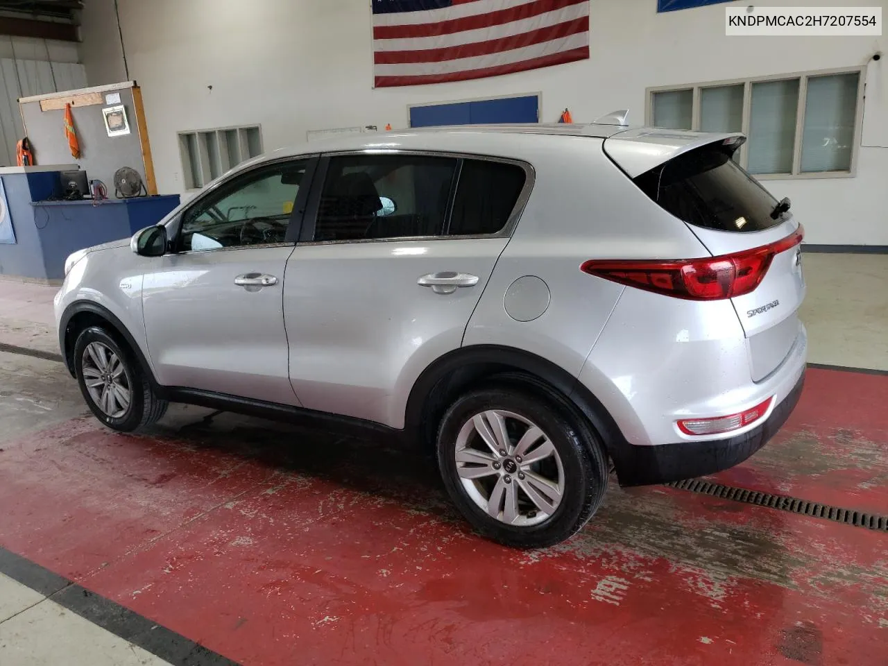 2017 Kia Sportage Lx VIN: KNDPMCAC2H7207554 Lot: 71459424