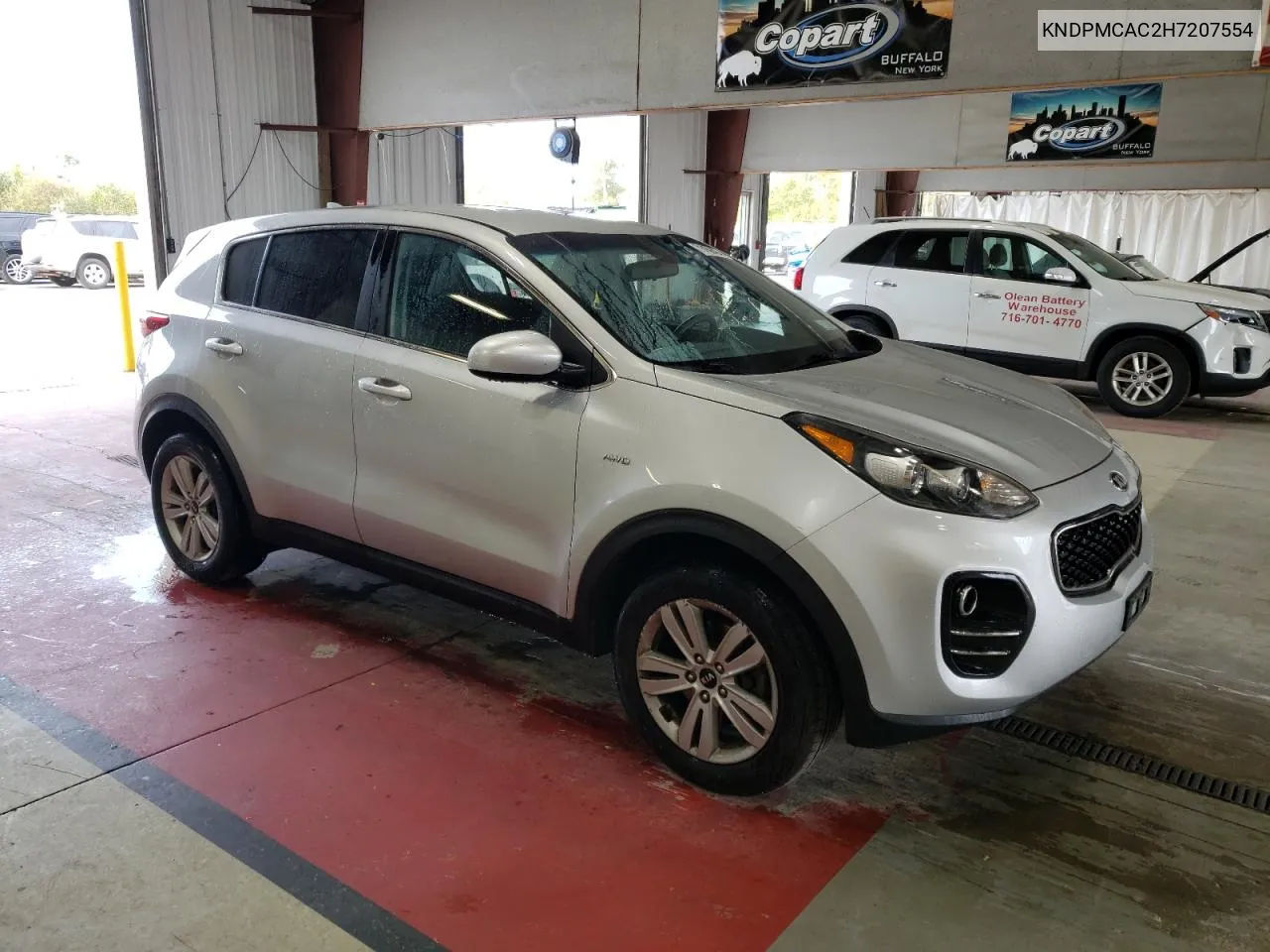 2017 Kia Sportage Lx VIN: KNDPMCAC2H7207554 Lot: 71459424