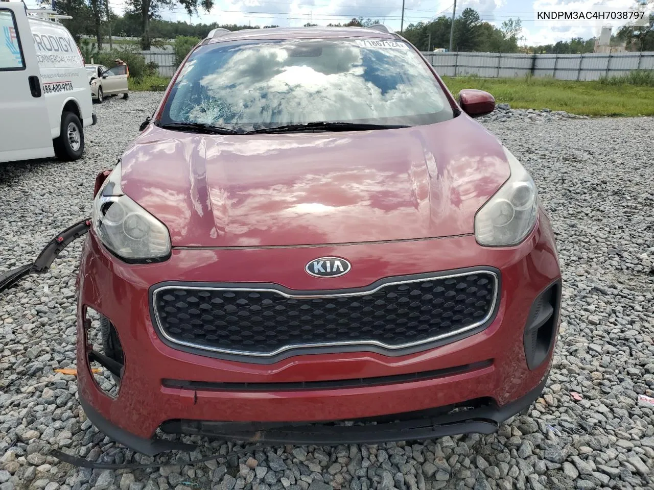 2017 Kia Sportage Lx VIN: KNDPM3AC4H7038797 Lot: 71867124