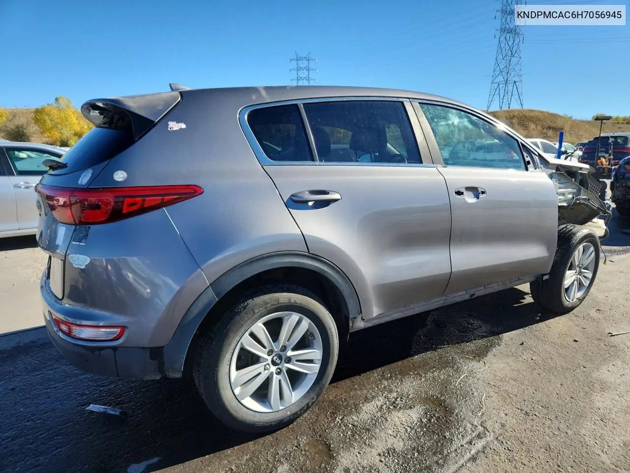 KNDPMCAC6H7056945 2017 Kia Sportage Lx