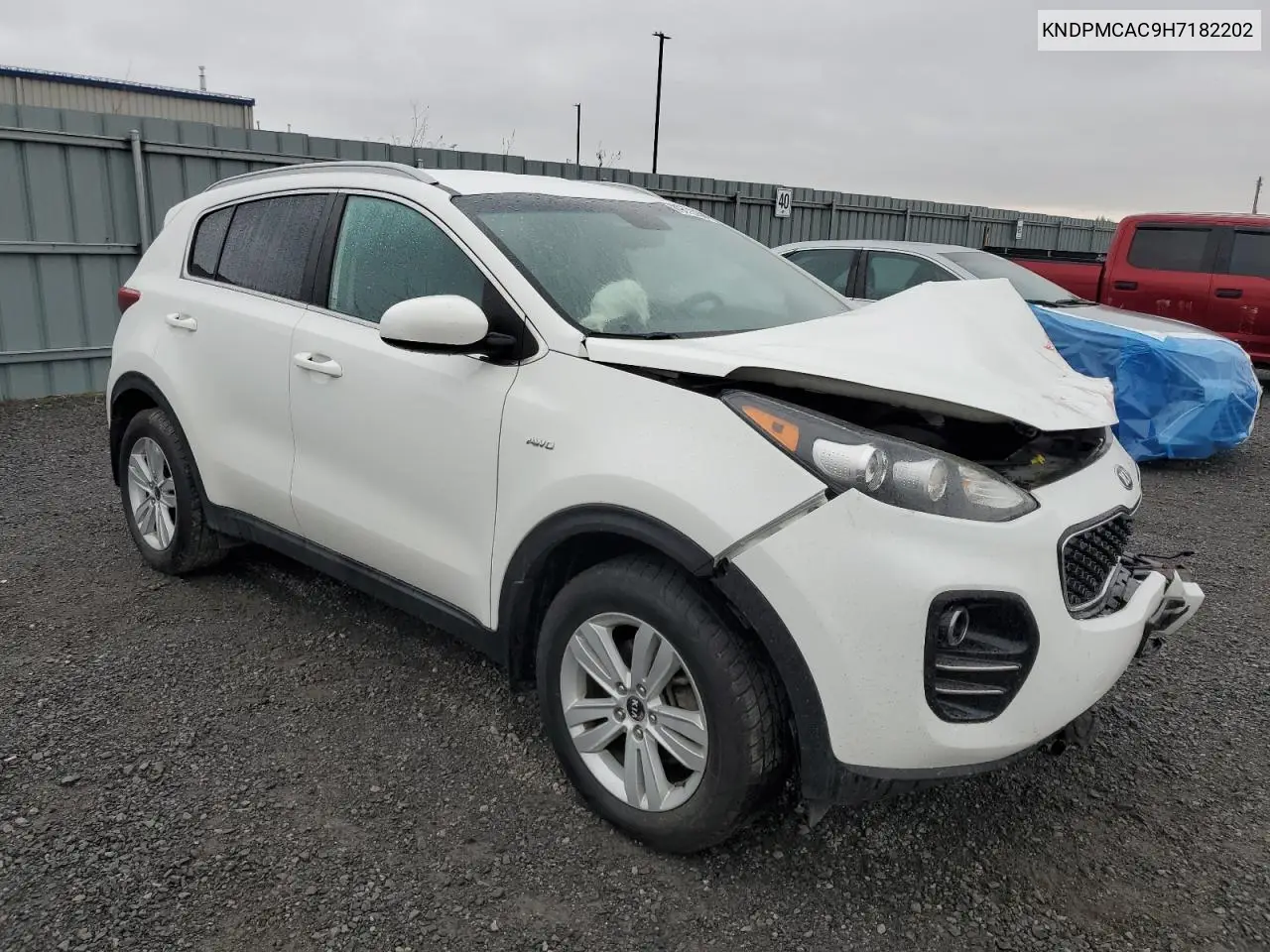 KNDPMCAC9H7182202 2017 Kia Sportage Lx
