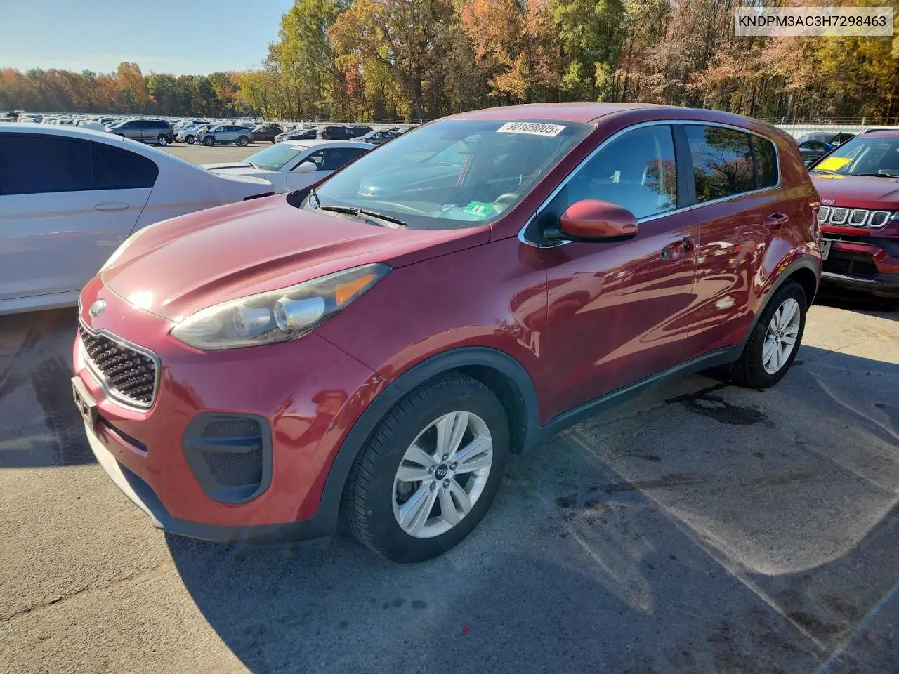 KNDPM3AC3H7298463 2017 Kia Sportage Lx