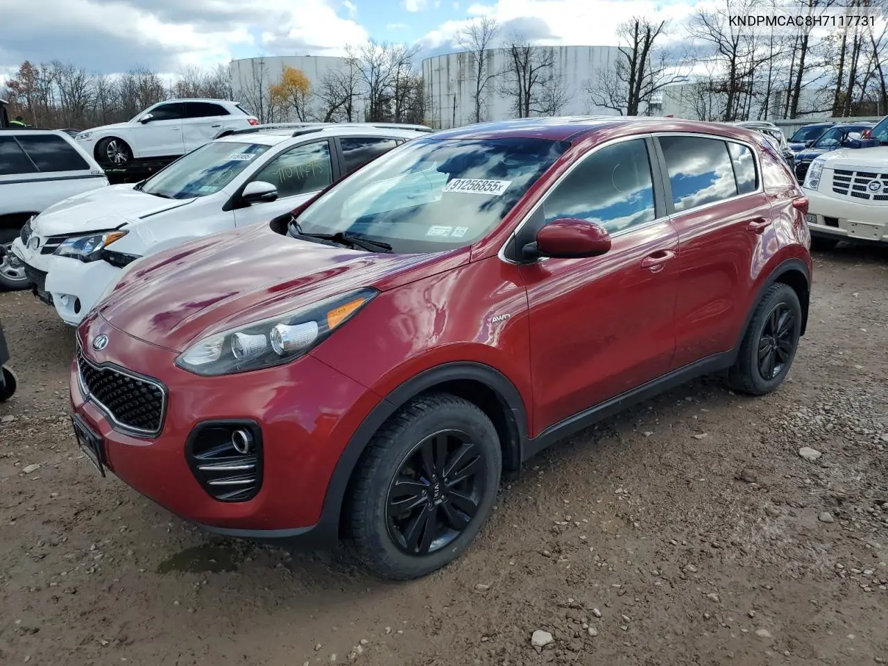 KNDPMCAC8H7117731 2017 Kia Sportage Lx